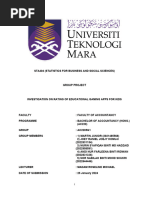 Written Report - Martin Junior - Sta404g1