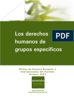 Copia de ES - Los Derechos Humanos de Grupos Especificos