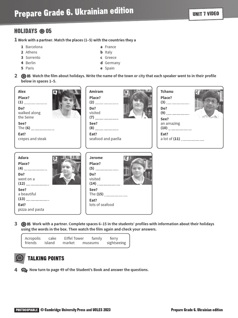 Prepare 6 Video 05 | PDF
