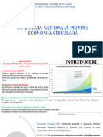 Strategia Nationala Privind Economia Circulara