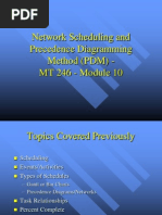 Precedence Diagram Methods