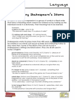 Understanding Shakespeares Idioms Final