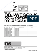 Pioneer DDJ Wego3 K W R Rrv4567 DJ Controller