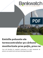 Emisiile Poluante Ale Termocentralelor Pe Carbune Monitorizate Prea Putin Prea Rar