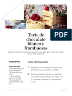 Tarta de Chocolate Blanco y Frambuesas - FAGE Spain