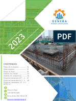 2023 Revista Genera Ingeniería y Construcción Spa