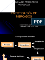 Investigación de Mercado