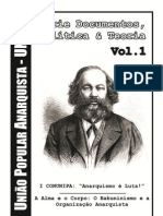 I CONUNIPA: Anarquismo É Luta!/a Alma e o Corpo: O Bakuninismo e A Organização Anarquista