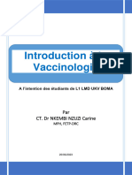 Cours 1 Introduction À La Vaccinologie