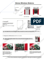 2130-Pro Sirena Wireless Esterno