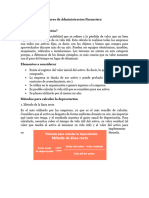 Tarea de Administracion Financiera Jueves 12 de Octubre