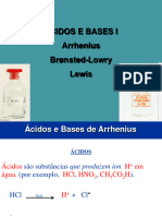 Aula 16 Ácidos e Bases I Quimica Fundamental 2019 3 PDF