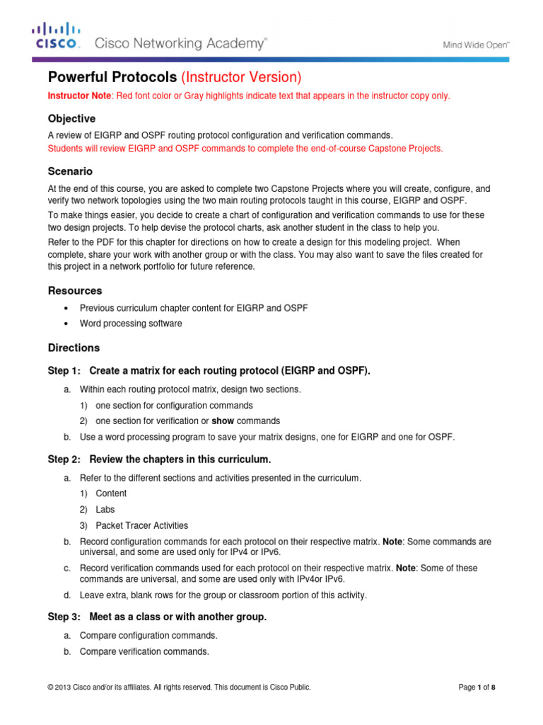 9.3.1.1 Powerful Protocols Instructions IG | PDF | I Pv6 | Ip Address