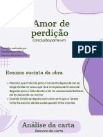 Trabalho de Português Amor de Perdição
