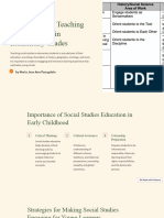 Introduction To Teaching Social Studies in Elementary Grades