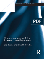(Routledge Research in Sport, Culture and Society) Eric Brymer and Robert Schweitzer - Phenomenology and The Extreme Sport Experience (2017, Routledge)