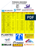 Partidos 18-19 Noviembre