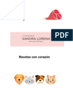 Recetas Con Corazón - Vet - SandraLorena