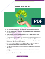 Save Trees Essay For Class 3