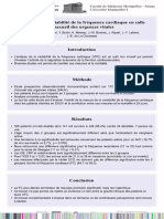 Intérêt de La Variabilité de La Fréquence Cardiaque