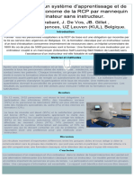 Introduction D'un Système D'apprentissage Et de Certification Autonome de La RCP Par Mannequin Et Ordinateur Sans Instructeur.