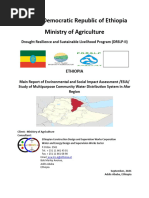 Final Esia Main Report-Regional Water Distribution System in Afar Region Revised