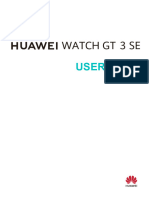 HUAWEI WATCH GT 3 SE User Guide - (RUNEB29,01, En-Us)