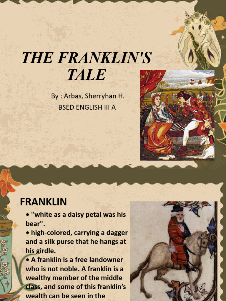 The Franklin's Tale PDF