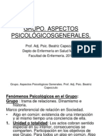 GRUPO. Salud Mental I