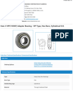 HPC100GP-AdapterBearing - DIMENSIONS