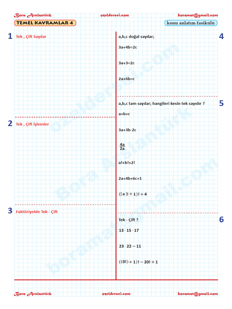 Temel Kavramlar 4 | PDF
