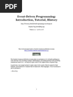 Event Driven Programming in Java