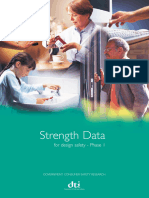 Strength Data For Design Safety