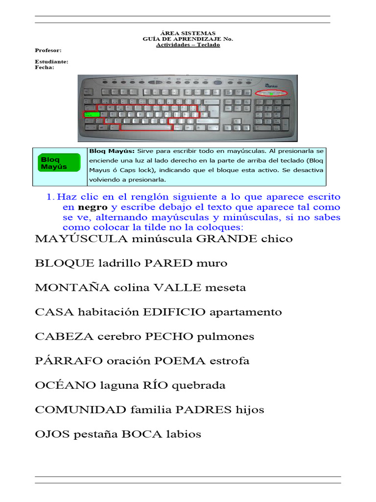 LECCIONES DE TECLEO visual data 8