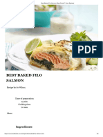 Best Baked Filo Salmon - Best Foods™ New Zealand