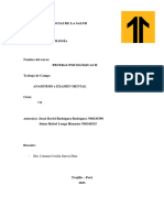 ANAMNESIS y EXAMEN MENTAL