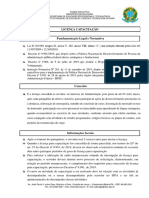 Licença Capacitação - Procedimento