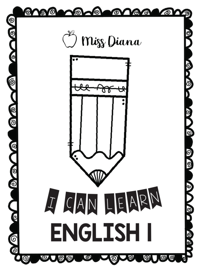 I Can Learn English 1 Download Free Pdf Color Yellow