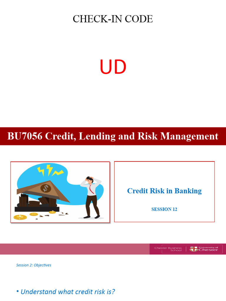 Types of Credit Risk Explained | PDF | Loans | Finance & Money Management