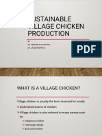 Sustainable Village Chicken Production