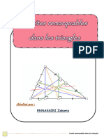 Ennassiri Zakaria (Droites Remarquables Dans Les Triangles)