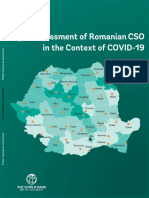 Rapid Assessment of Romanian CSO in The Context of COVID 19