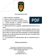 4º Simulado ESA 2022