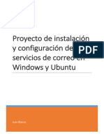 Proyecto de Instalación y Configuración de Servicios de Correo en Windows y Ubuntu