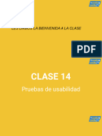 Clase 14. Pruebas de Usabilidad