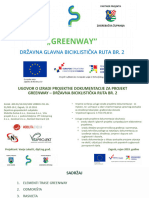 PREZENTACIJA GREENWAY - Projektiranje - Rujan 2019