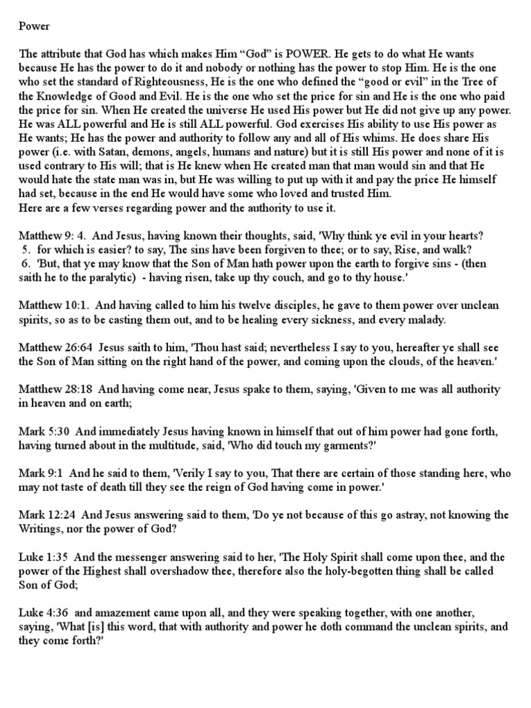 Power | PDF