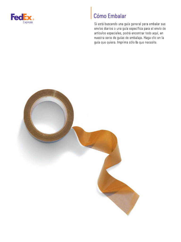 Embalajes fedex pdf