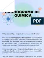 Cronograma de Química