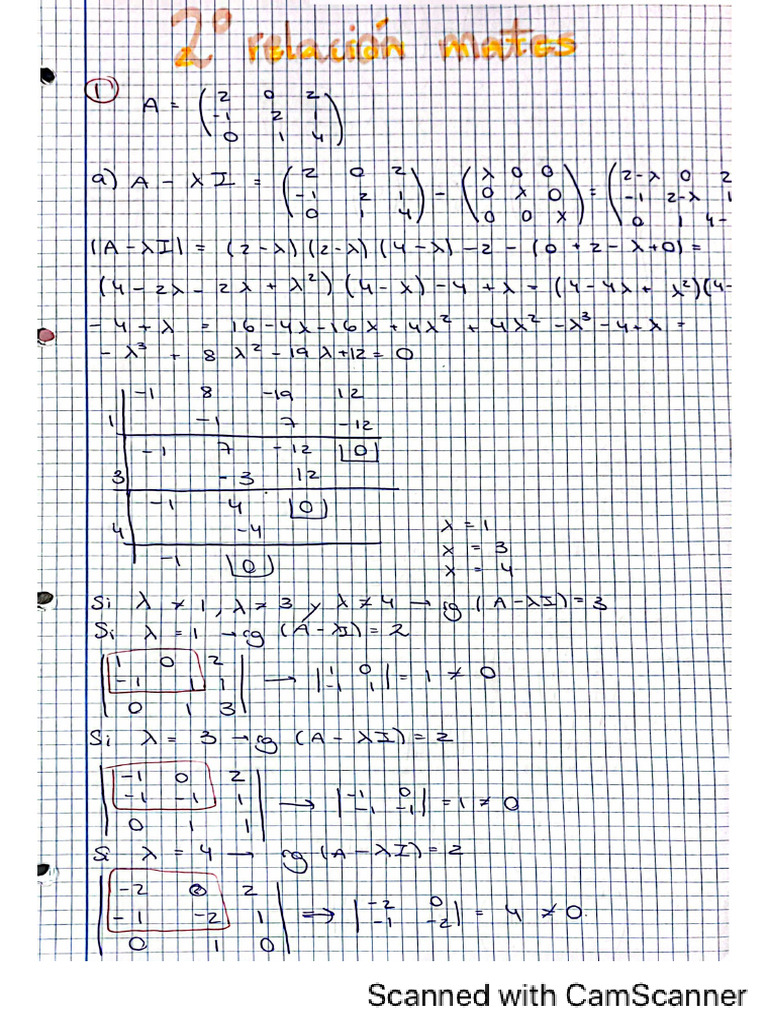 Relacion 2 Mates | PDF